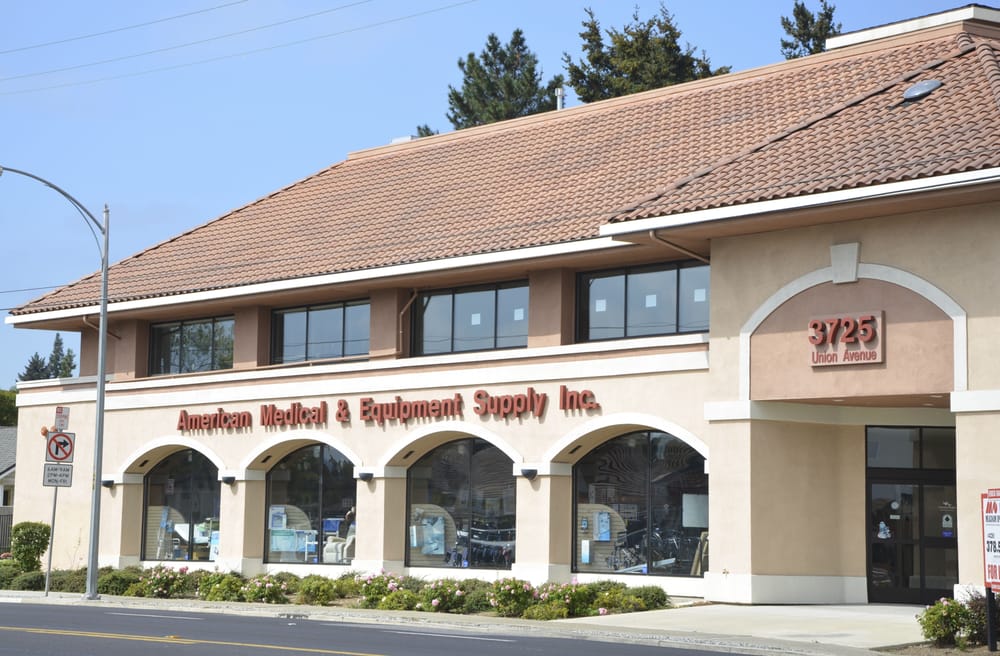 Inside the American Medical & Equipment Supply showroom in San Jose